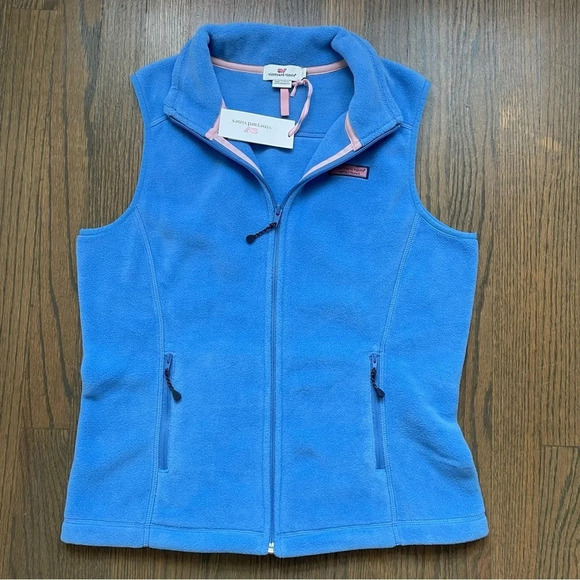 NWT Vineyard Vines Women’s Westerly Vest in Breaker Blue Small - Picture 3 of 8